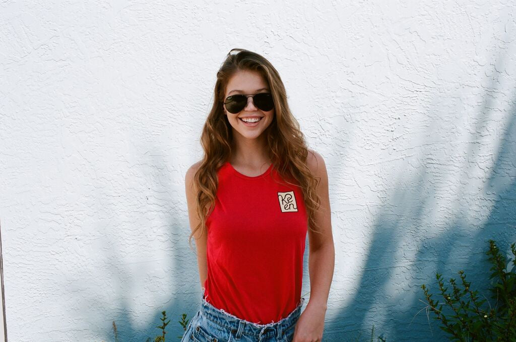 Keen Tank Top (Red)