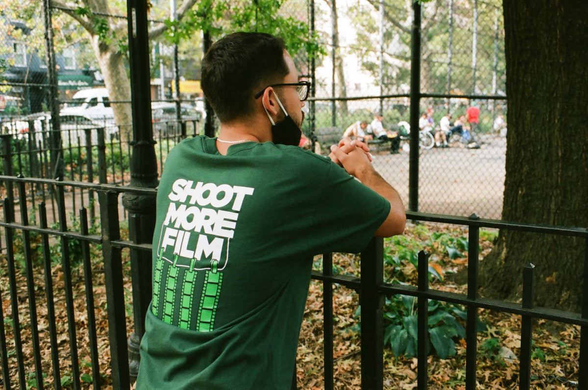 Shoot More Film tee