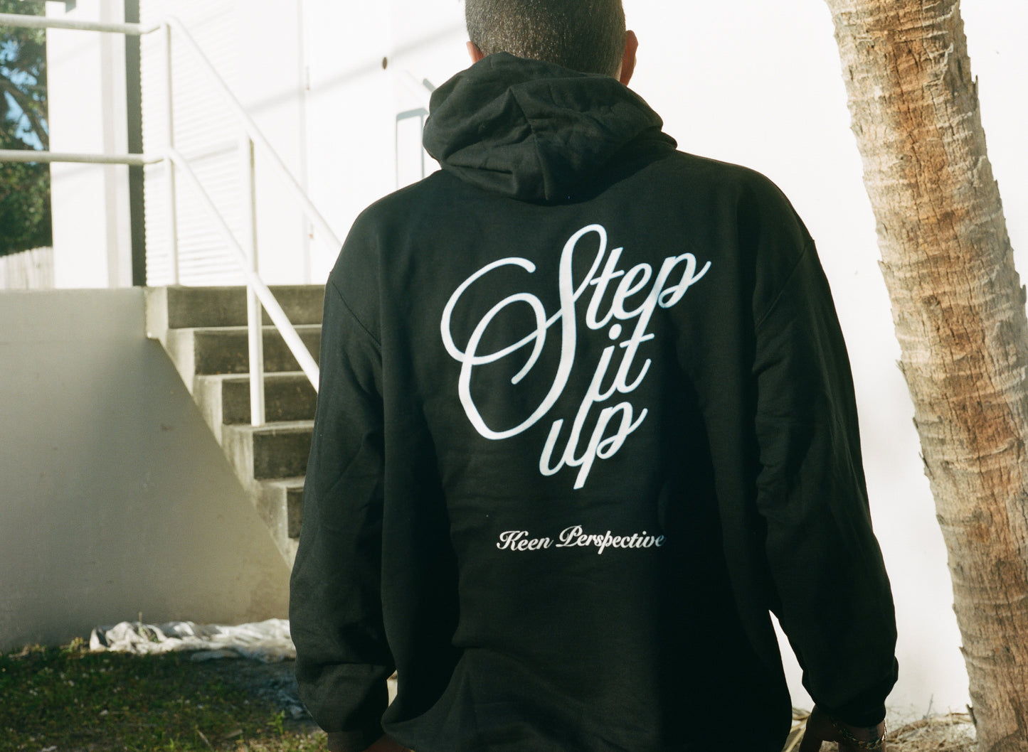 Step It Up Hoodie (Black)