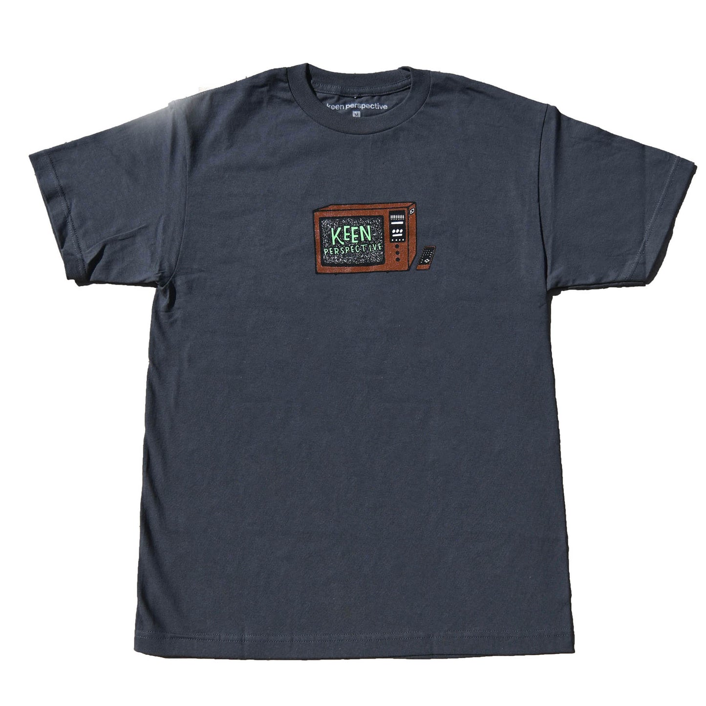 Keen TV tee (Charcoal)