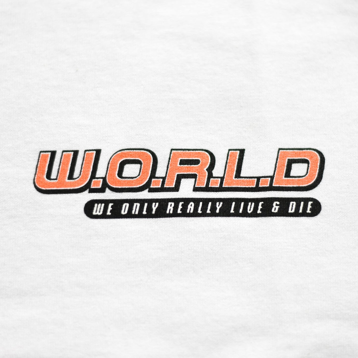 W.O.R.L.D. tee (White)